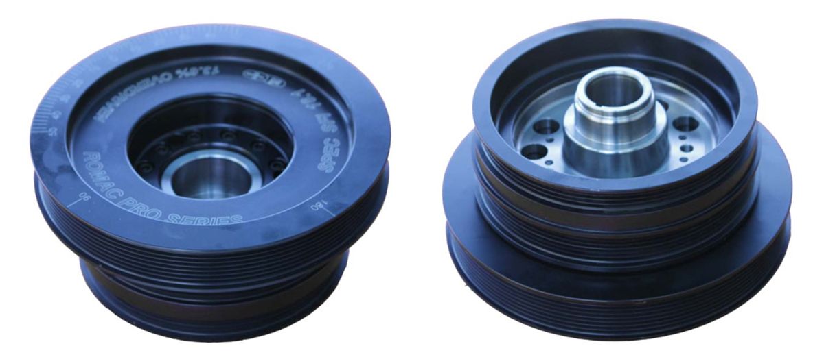 BALANCER GM LSA 6.2L 19% O/D INCL 9.55" 8-RIB BLOWER PULLEY