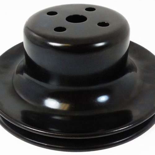 BLACK WATER PUMP PULLEY FORD  289 SINGLE GROOVE ” STEEL “