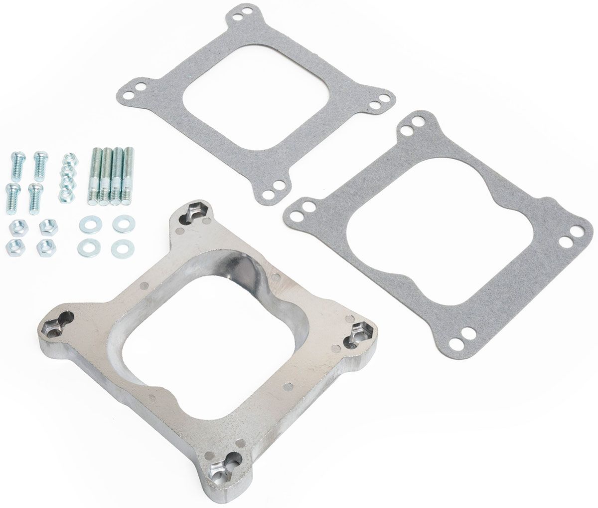 ALUMINIUM SQ TO SPREAD ADAPTORINC STUD KIT AND GASKETS