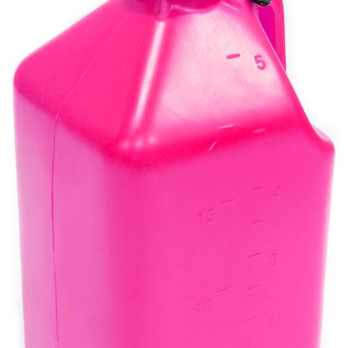 5 GAL/18.9L UTILITY JUG SQUAREGLOW PINK 9.5″ X 9.5″ X 21″