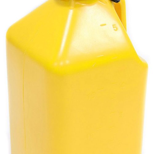 5 GAL/18.9L UTILITY JUG SQUAREYELLOW 9.5″ X 9.5″ X 21″