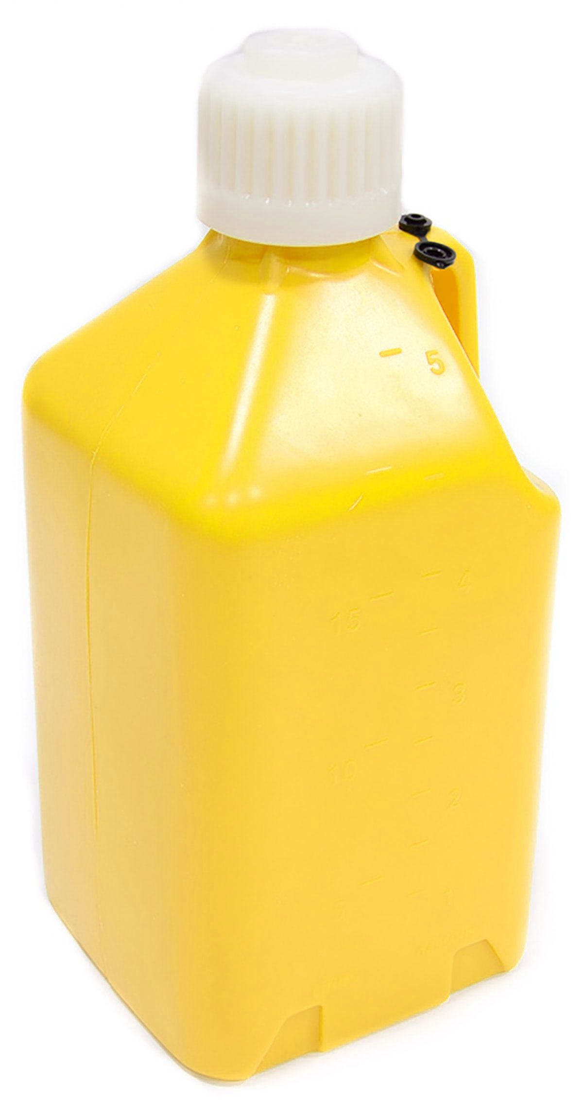 5 GAL/18.9L UTILITY JUG SQUAREYELLOW 9.5" X 9.5" X 21"