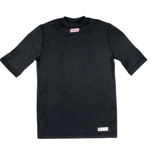 CARBONX SHORT SLEEVE MEDIUM UNDERWEAR TOP – BLACK