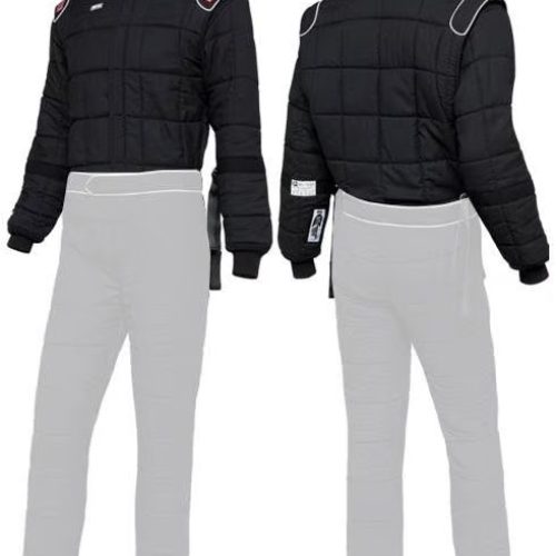 SFI-15 JACKET X LARGE BLACK   – W/ ARM RESTRAINTS