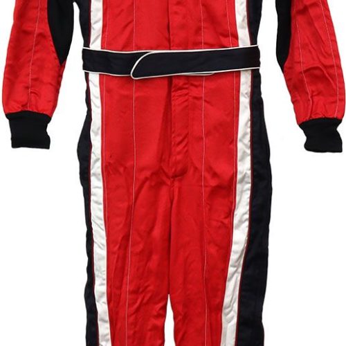 CROSSOVER SUIT SMALL          – SFI-5 – RED / BLACK