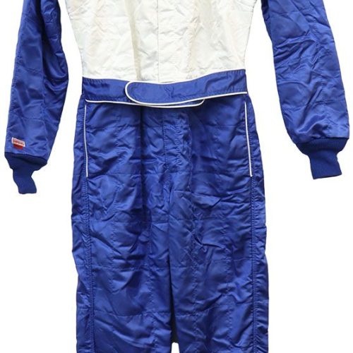 STD.F19 SUIT MEDIUM – BLUE    2 LAYER SFI-5 – DIAMOND NOMEX