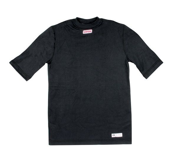 CARBONX SHORT SLEEVE XX LARGE - UNDERWEAR TOP - BLACK