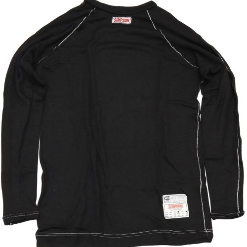 MEMORY FIT UNDERWEAR TOP      XX LARGE LONG SLEEVE SFI BLACK