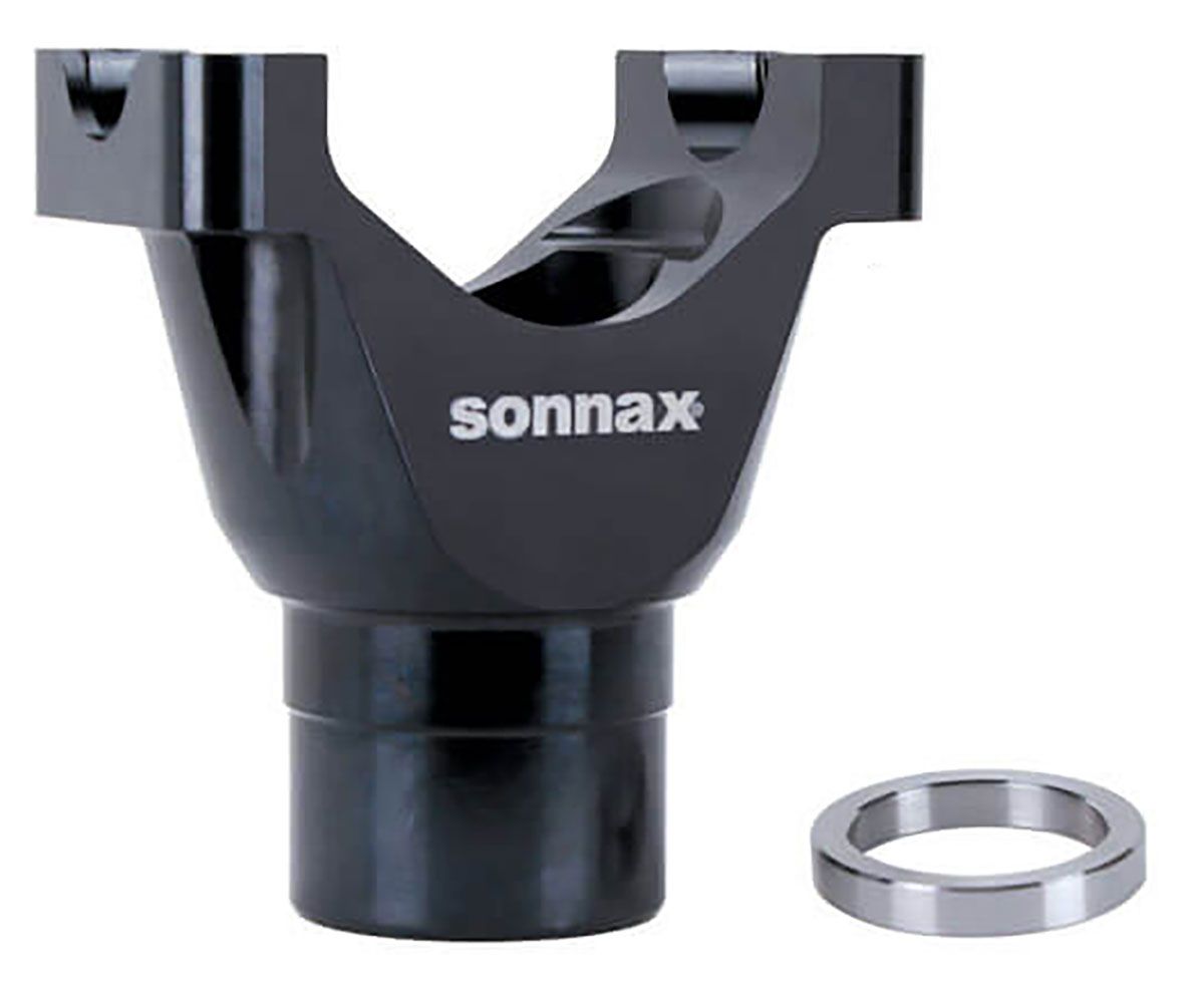 CHROMOLY PINION YOKE, FORD 9" 28 SPLINE, 1330 UNI