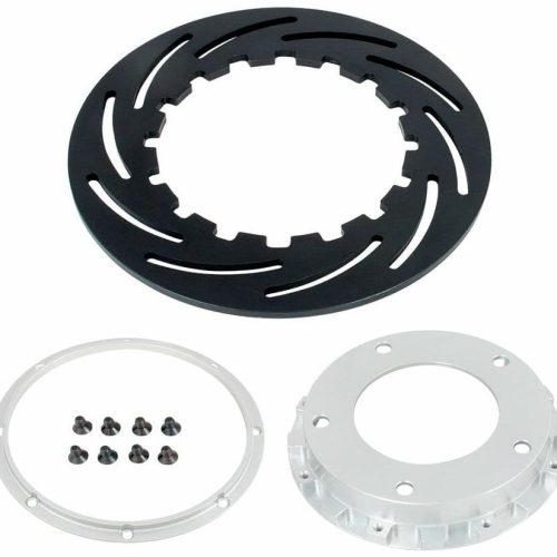 STRANGE 2PC LH L/W SLOTTED 10″ROTOR ASSEMBLY LH / 1″ OFFSET