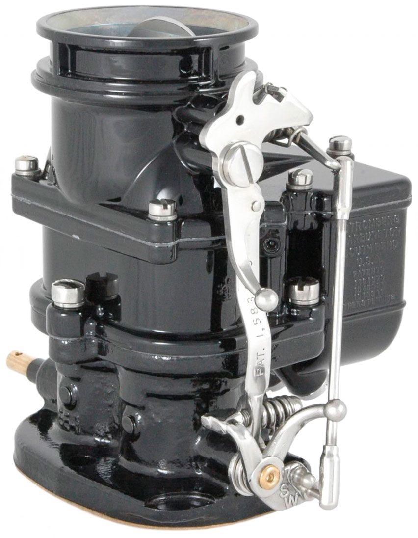 STROMBERG 97 CARBURETTOR BLACKAS PER ORIGINAL BIG LOGO 97 EA