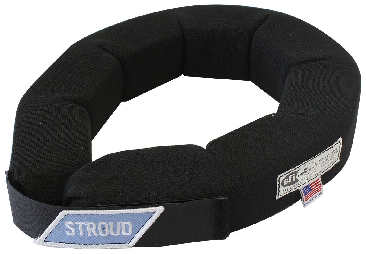 STROUD SFI NOMEX NECK SUPPORT **BLACK COLOUR** NECK BRACE