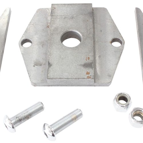 SUPERBELL WELD ON U BOLT PLATEC/W HARDWARE