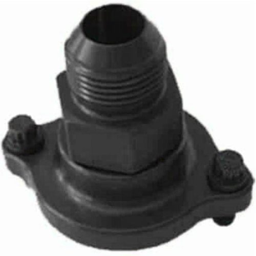 BLACK CHEV NON BYPASS BLOCK   ADAPTER INC. -12AN BILLET