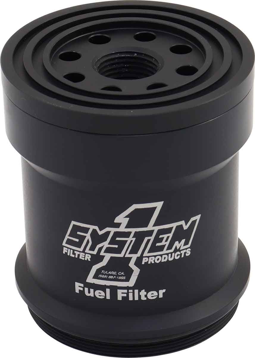 BILLET EFI FUEL FILTER SHORTERHOUSING & MOUNTING CAP ONLY