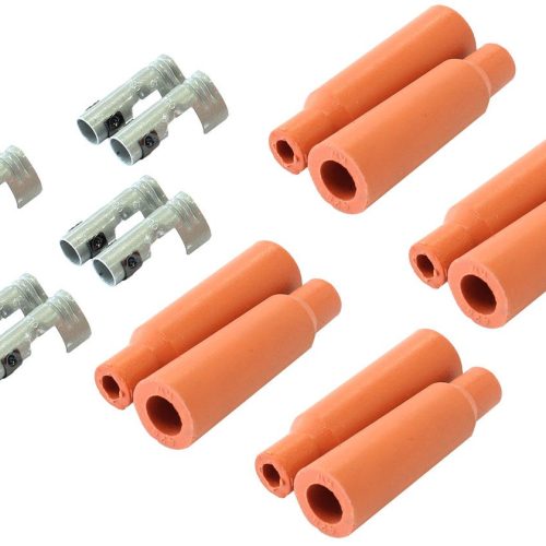 SPARK PLUG BOOT & TERMINAL KITINNER BOOTS FOR HEMI TUBES (8)