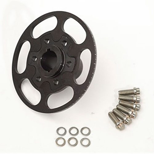 SBC CRANK HUB WITH DEGREE RINGINTERNAL BALANCE, DUAL KEYWAY