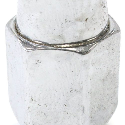 HEAT TREATED ACORN NUT 12×1.25x 1.40 LONG – CHROME. (SINGLE)