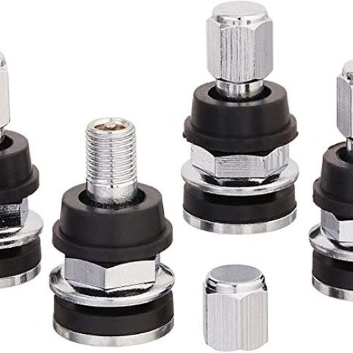 VALVE STEMS BOLT IN – CHROME  SINGLE VALVE STEM