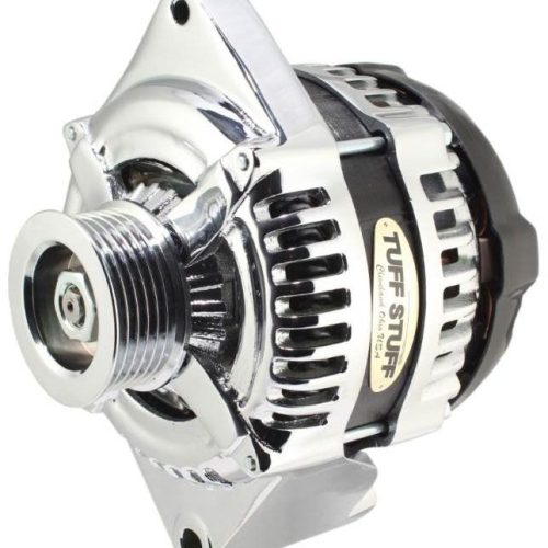FORD CHROME 225AMP 1 WIRE ALT 6 GROOVE CHROME ALTERNATOR