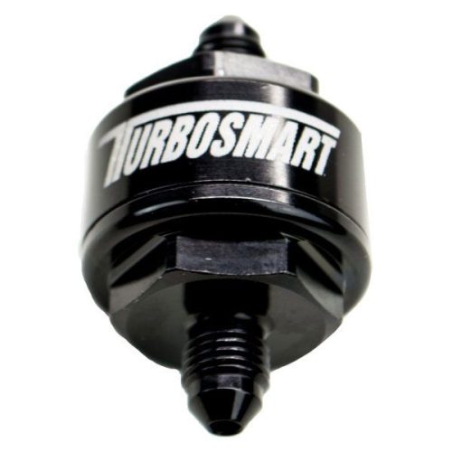 BILLET TURBO OIL FEED FILTER 44UM -3AN BLACK