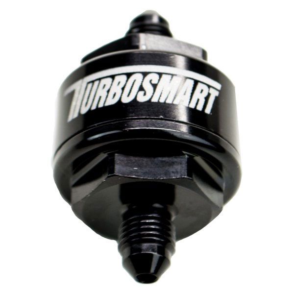 BILLET TURBO OIL FEED FILTER 44UM -3AN BLACK