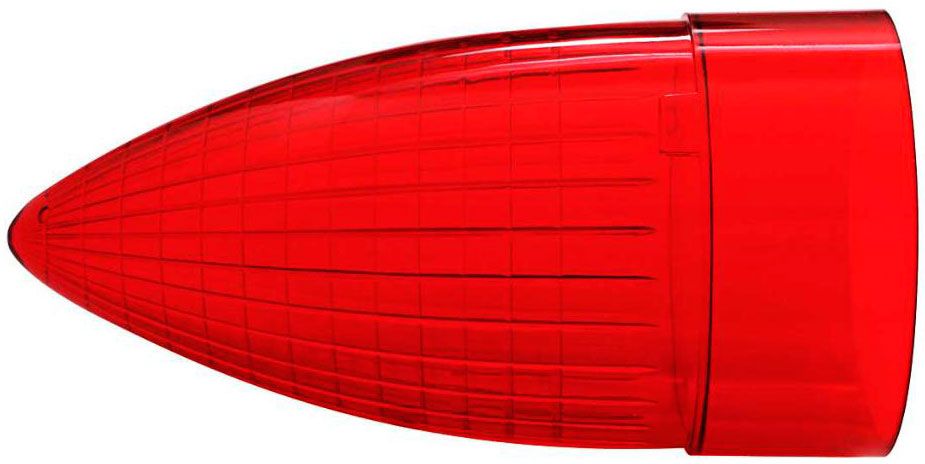 1959 CADDY T/LIGHT RED LENS EA REPLACEMENT LENS ONLY