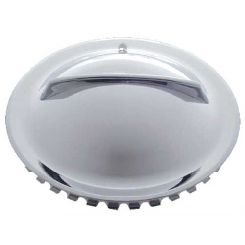 CHROME SINGLE BAR WHEEL COVERSSUIT 15 RIM UNIV SET OF 4