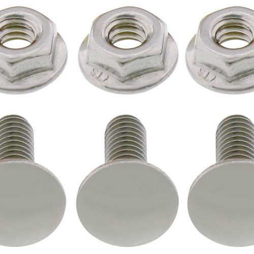 1928-31 FORD T/LIGHT BRACKET SS BOLT KIT 3 PCES 2 REQUIRED