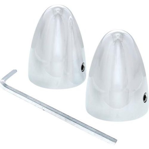 CHROME WIPER SHAFT BULLETS    FITS 0.55″ SHAFT
