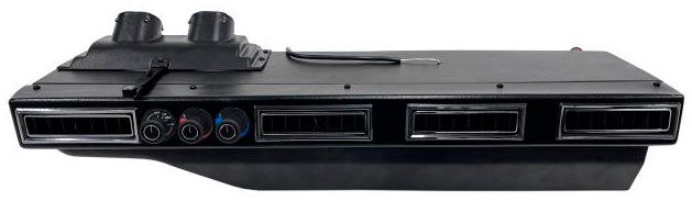 SLIMLINE UNDERDASH SYSTEM HEAT COOL & DEFROST CHROME OUT