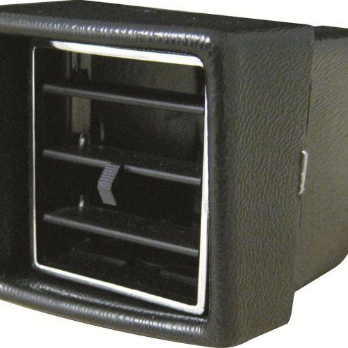 VINTAGE AIR UNDERDASH VENT    DUCT ROUND *ALL BLACK*