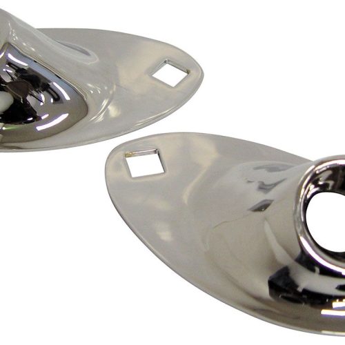 1933-34 CHOPPED HEADLAMP STANDCHROME- PAIR