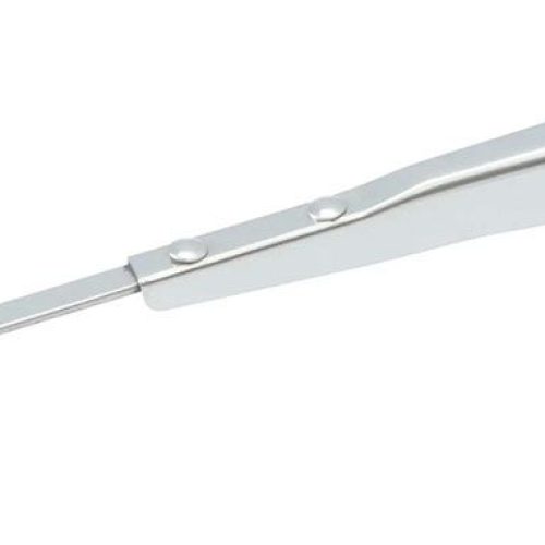 VINTIQUE 8″ WRIST TYPE WIPER  ARM POLISHED STAINLESS