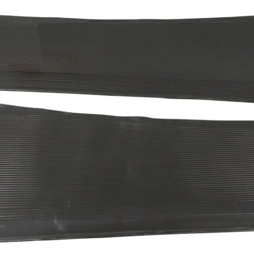 1933-34 DELUXE RUNNING BOARD COVERS BLACK LIKE ORIGINAL PR