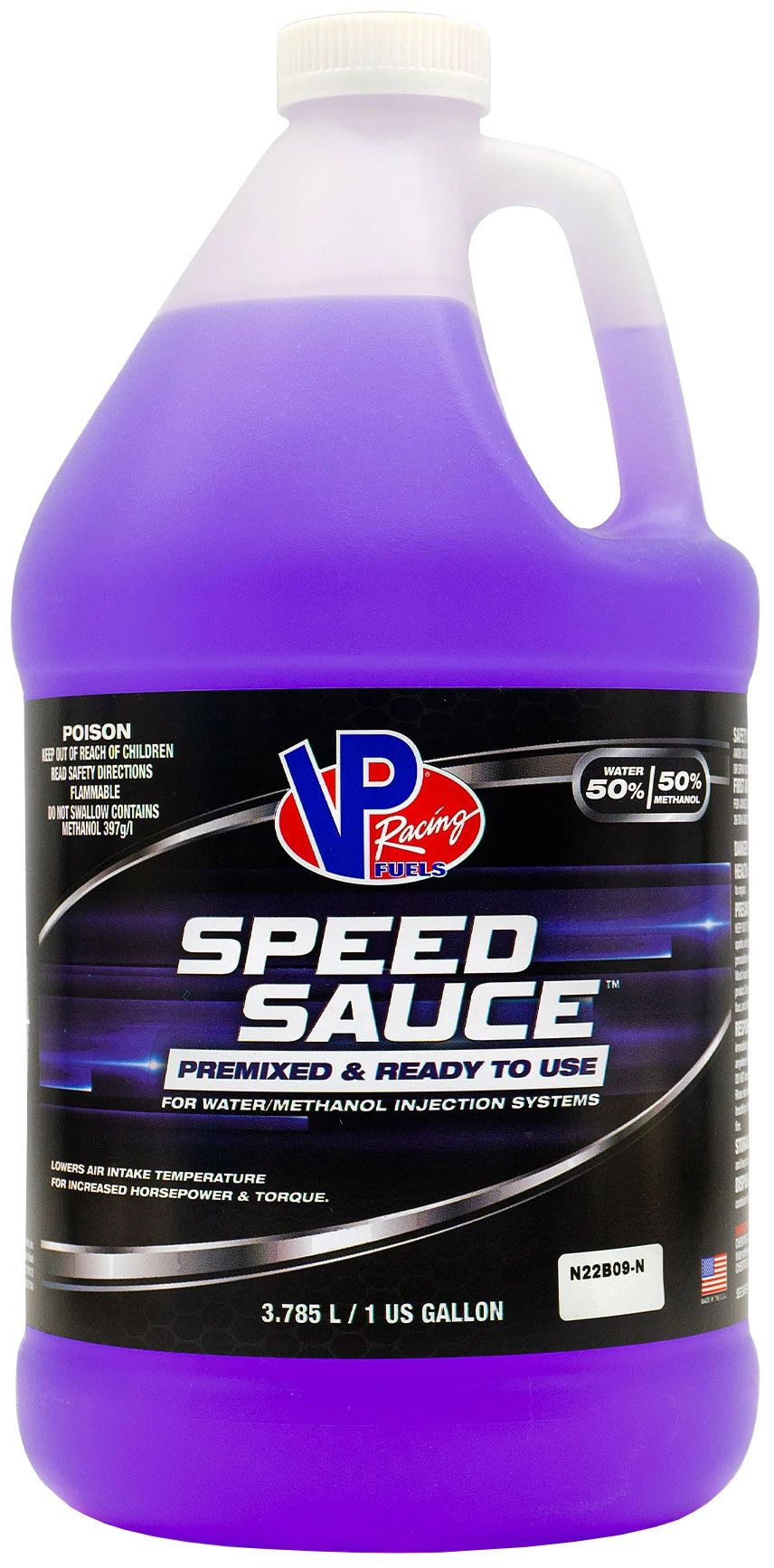 VP SPEED SAUCE 50/50 WATER METH BOOST JUICE PREMIX 1 GAL