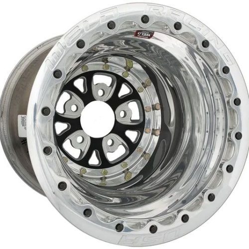 V-SERIES BLACK 15×8 , 3.00 B/S5x4.75 BOLT CIRCLE