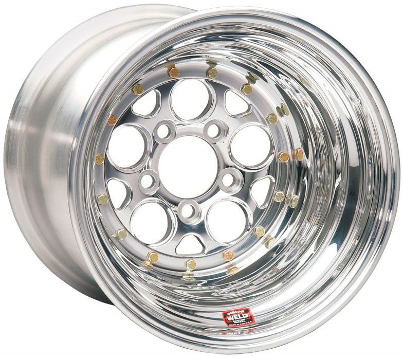 MAGNUM DRAG 15x8", 4.5" BS 5x4.50", POLISHED CENTRE