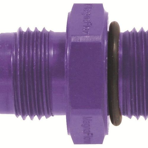 WILSON FUEL FITTING – PURPLE -6AN FLARE TO -8AN O-RING