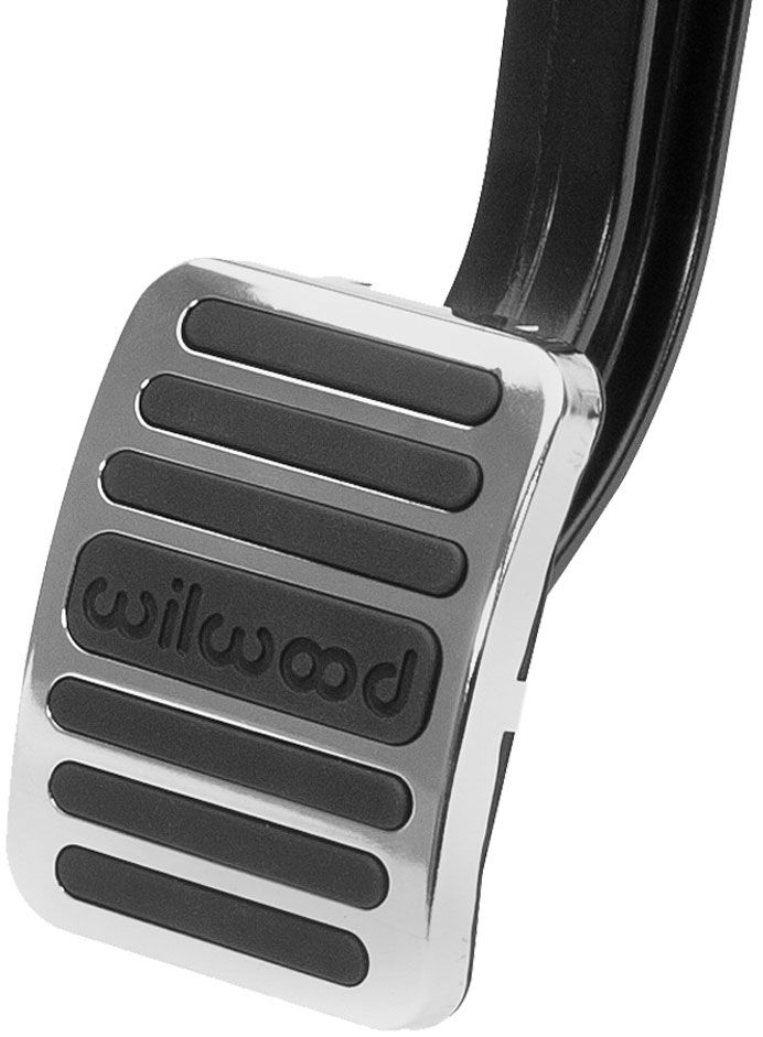 BRAKE & CLUTCH PEDAL PAD COVERRUBBER W/ STAINLESS TRIM PLATE