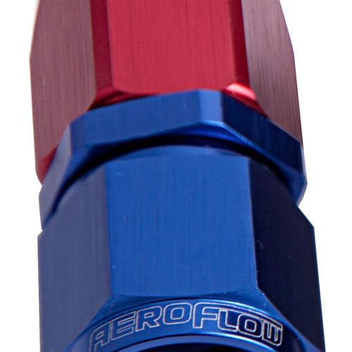 -10AN TAPER SERIES STRAIGHT   HOSE END BLUE