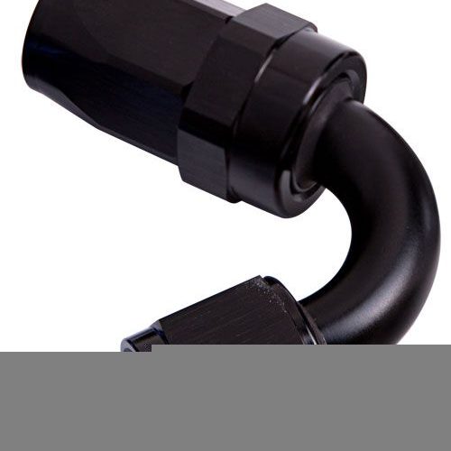 -10AN TAPER SERIES 120 DEGREE HOSE END BLACK