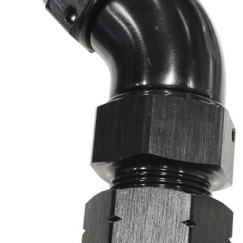 1/4″  HARD LINE TO -4AN 45 DEGMALE AN ADAPTER BLACK w/OLIVE