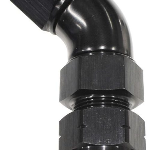 3/4″ TUBE 45 DEG FEMALE -12AN BLACK SWIVEL NUT WITH OLIVE