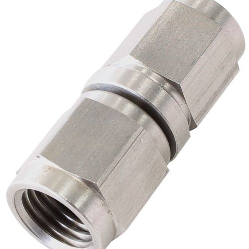 S/S STRAIGHT FEMALE FLARE -4ANSILVER SWIVEL COUPLER STAINLES