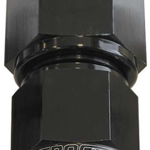 SWIVEL COUPLER REDUCER -10AN  TO -8AN BLACK FEMALE REDUCER