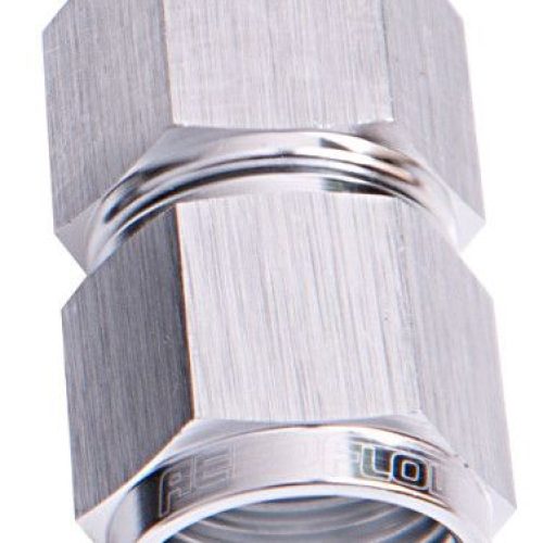 STRAIGHT FEMALE FLARE -20AN   SILVER COUPLER