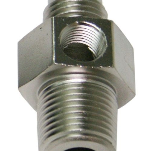 MALE 3/8″NPT TO -8AN 1/8″ PORTSILVER 3/8″ TO -8AN 1/8″ PORT