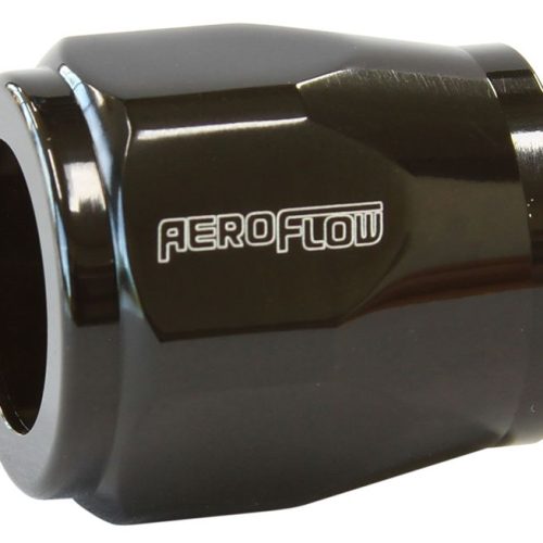 HEX HOSE FINISHER 12MM ID     BLACK 1/2″ ID CLAMP