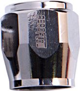 HEX HOSE FINISHER 20MM ID CHROME 13/16" ID CLAMP